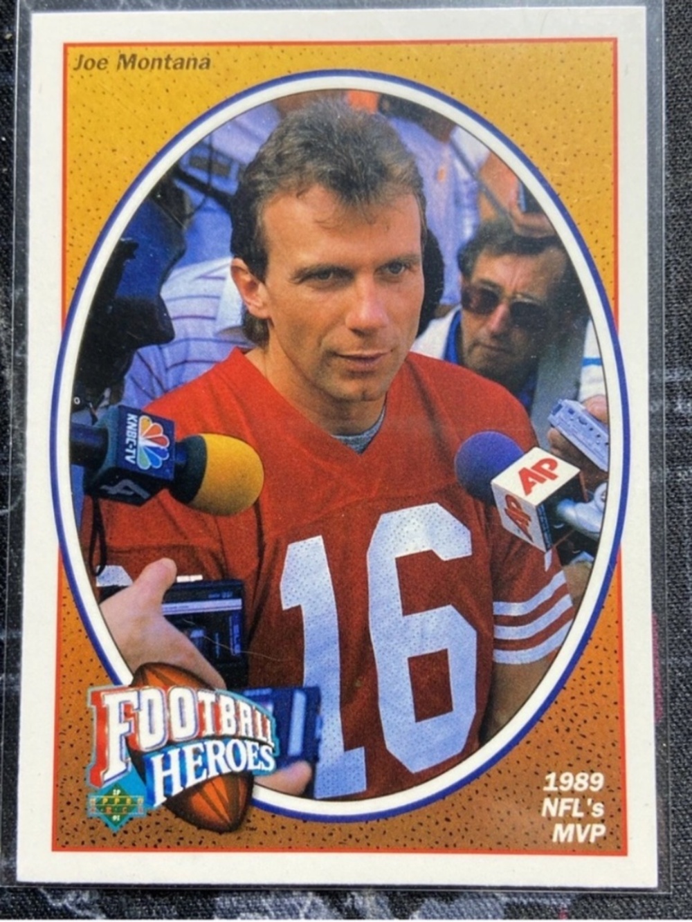 Joe Montana 1991 Upper Deck San Francisco 49ers NFL Football Card